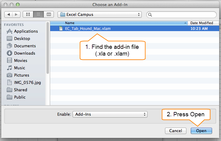 install macros in excell for mac 2011